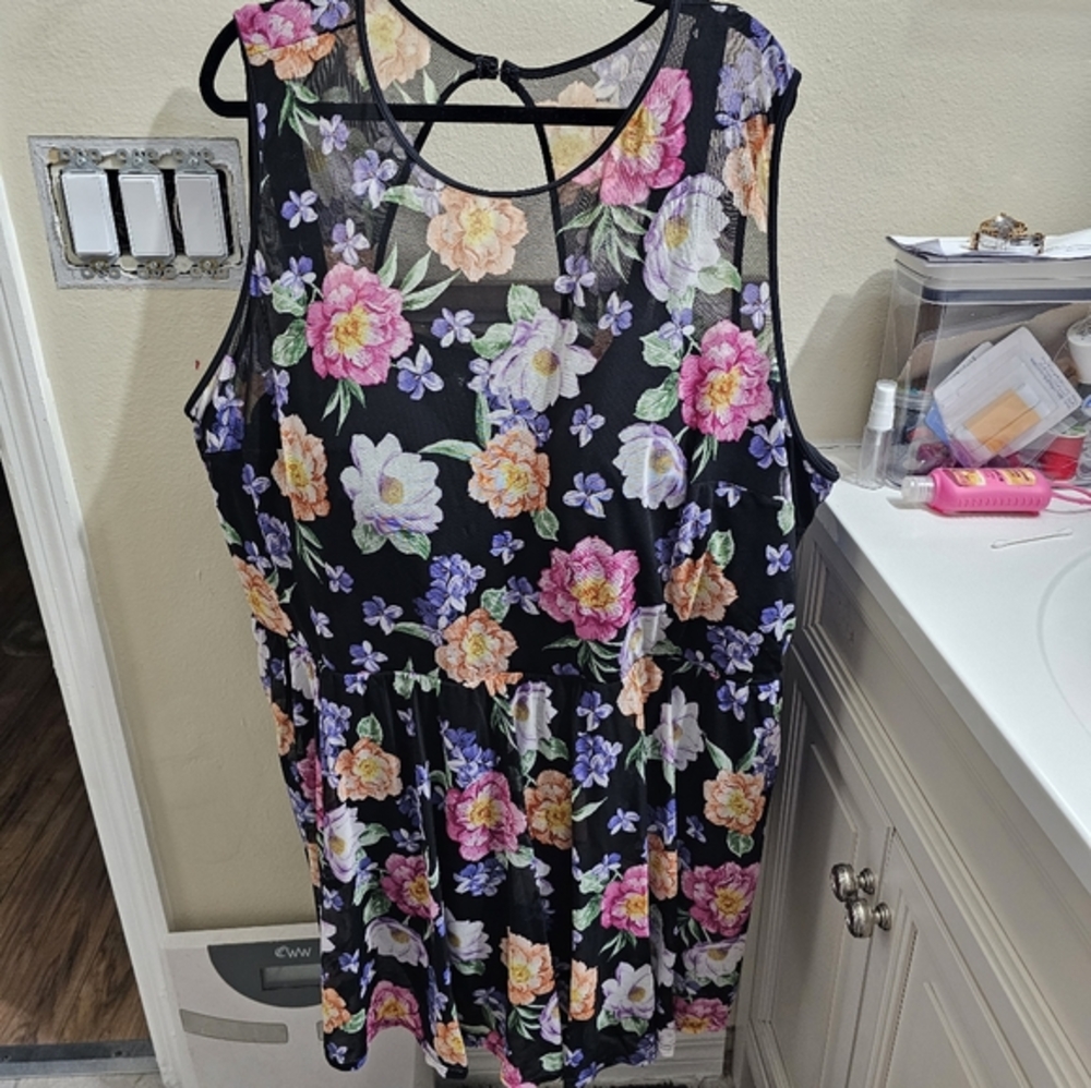 Torrid Floral One piece swimsuit